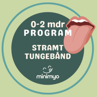 Stramt tungebånd 0-2 mdr