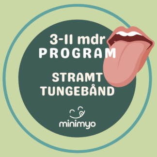 Stramt tungebånd 3-11 mdr